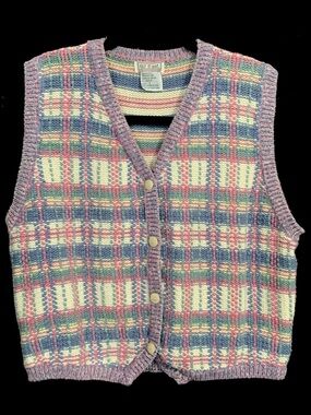 62 East Vintage Knit Sweater Vest